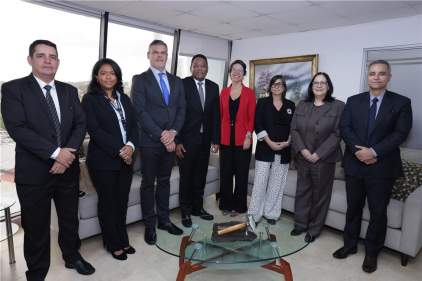 Delegación del Consejo Nacional de Justicia de Brasil presenta el Programa Justicia 4.0 en el Órgano Judicial de Panamá