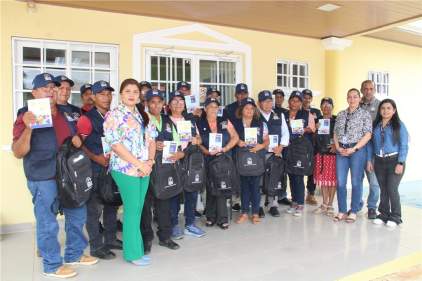 En Veraguas capacitan a facilitadores judiciales comunitarios en círculos de paz y justicia restaurativa