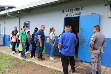 Juzgados de Cumplimiento visitan a condenados en el Centro Penitenciario de Chiriquí