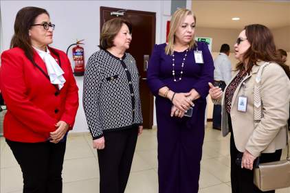 Magistrada de la CSJ Miriam Cheng Rosas recorre juzgados civiles y otros despachos administrativos en Chiriquí