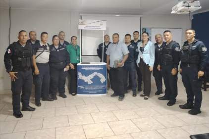 Centro de Métodos Alternos de Los Santos capacita a unidades policiales en Las Tablas