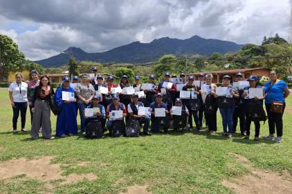 Facilitadores Judiciales Comunitarios de Santa Fe y Calobre reciben su primera capacitación anual en Veraguas