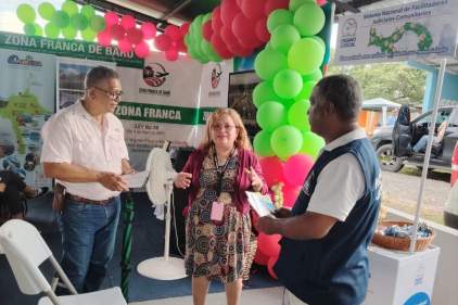 Difunden el Código Procesal Civil y el programa de Facilitadores Judiciales Comunitarios durante feria en Barú