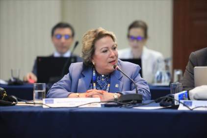 Magistrada Presidenta de la CSJ impulsa acciones regionales contra el crimen organizado en El PAcCTO