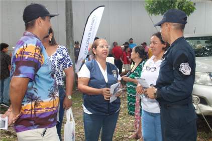 Juzgado Municipal Mixto de Mariato divulga el nuevo CPC en el aniversario XXIV   del distrito