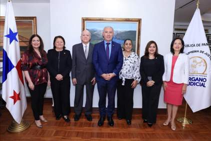 Nuevos Magistrados Suplentes participan de sesión extraordinaria del Pleno de la Corte Suprema de Justicia