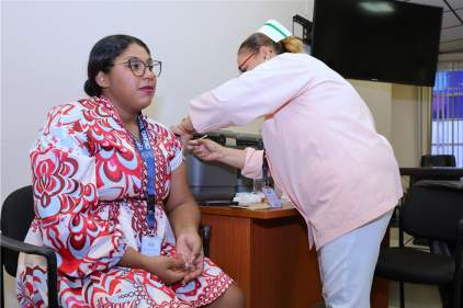 Realizan jornada de vacunación dirigida a servidores judiciales