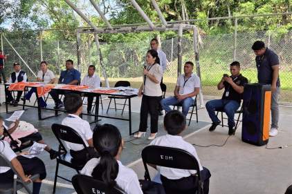 Juzgado Municipal Mixto de Penonomé impulsa el Semillero de Facilitadores Escolares en Membrillo