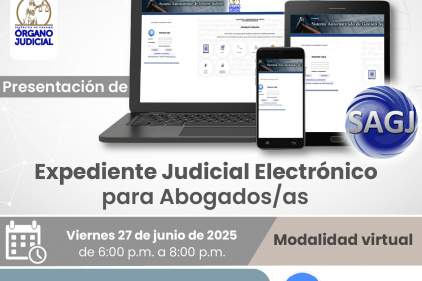 Presentación de Expediente Judicial Electrónico para Abogados/as