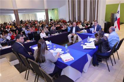 Magistrados de la Corte Suprema de Justicia observaron simulaciones de audiencia bajo el nuevo modelo oral