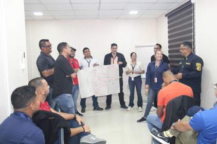 Jefes de emergencias, brigadas y supervisores de seguridad se capacitan en comandos de incidentes