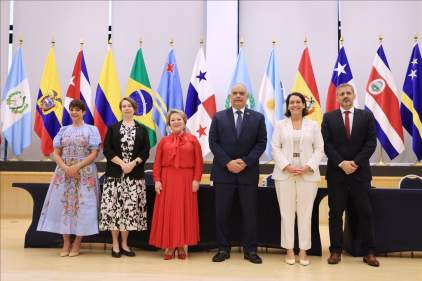 Presidenta de la Corte Suprema de Justicia participa en foro que promueve lucha contra delito de trata de personas
