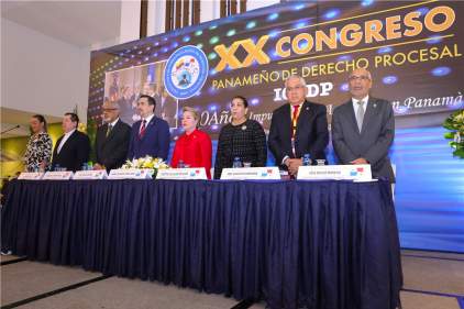 Inauguran Vigésimo Congreso Panameño de Derecho Procesal 2025   