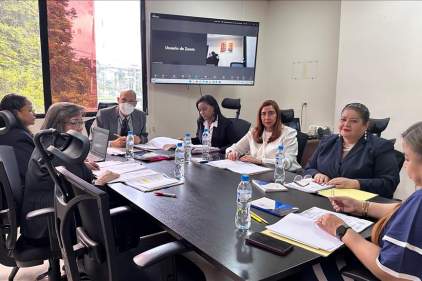 Comisión de Evaluación de Aspirantes de la Jurisdicción de Familia categoría 1 realiza revisión del Escalafón Judicial