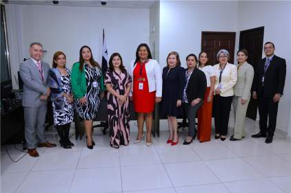 Magistrada García Angulo visita instalaciones del Órgano Judicial en La Chorrera