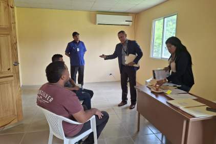 Juzgado de Cumplimiento de Coclé realiza visita a juntas comunales y alcaldía del distrito de Natá