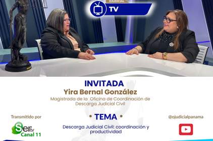 “Descarga Judicial Civil: coordinación y productividad” en OJudicial TV   