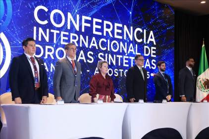 Presidenta de la CSJ participa en Conferencia Internacional de Drogas Sintéticas del Minseg
