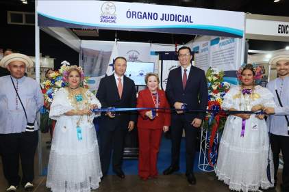 Órgano judicial se hace presente en la edición de la Feria del Libro 2025   