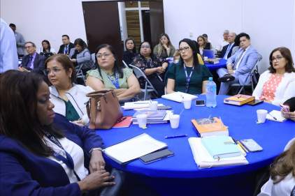 Jueces se capacitan en abordaje de casos y manejo de audiencias bajo el nuevo Código de Procedimiento Civil