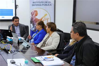 Expertos de la Defensoría Pública de Chile capacitan a servidores judiciales