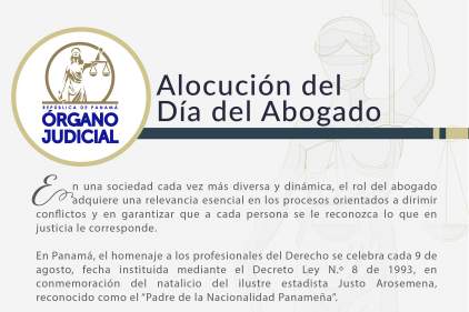 Alocución del Día del Abogado