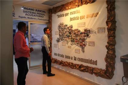 Mural informativo del SPA en Chiriquí ilustra una década junto a la comunidad
