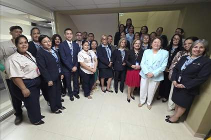 Magistrada Cheng Rosas visita dependencias judiciales en la provincia de Herrera