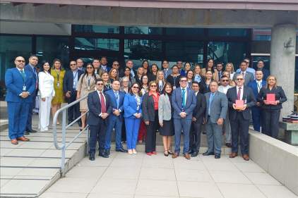 Servidores Judiciales participan en jornada académica conmemorativa al X Aniversario del SPA en Chiriquí