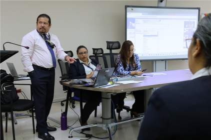 Revisan lista de trámites de la jurisdicción civil incorporadas al Sistema Automatizado de Gestión Judicial