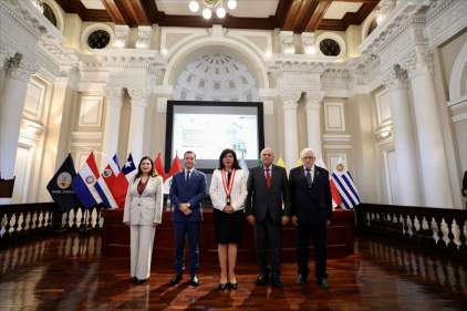 Presidenta de la CSJ y Magistrada Cheng Rosas participan en Congreso Internacional de Cortes de Justicia en Lima