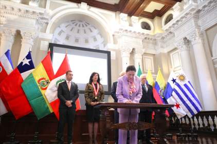 Presidentes de Cortes Supremas de América Latina suscriben la Declaración de Lima