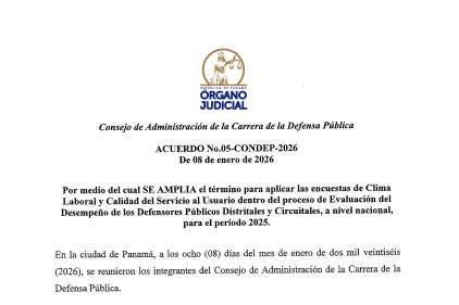 Consejo de Administración de la Carrera de la Defensa Pública