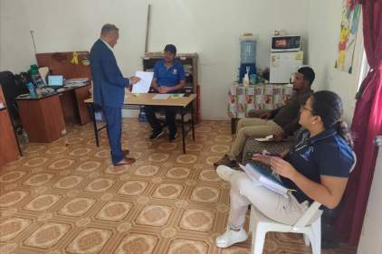 Juzgado de Cumplimiento de Coclé fortalece coordinación con autoridades locales en La Pintada