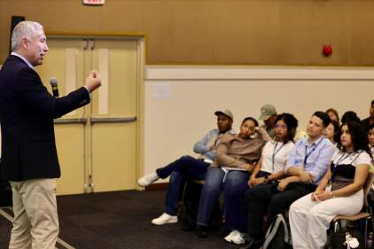 Magistrado Olmedo Arrocha Osorio comparte con jóvenes líderes en Laboratorio Latinoamericano de Acción Ciudadana