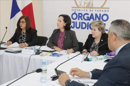 Comisión de Evaluación de Aspirantes de la Jurisdicción Penal, categorías 3 y 2, realiza su segunda reunión de trabajo