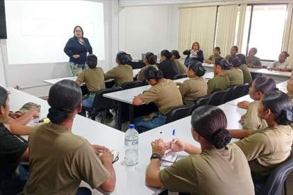 Oficina de Monitoreo, Evaluación y Seguimiento del Sistema Penal Acusatorio capacita a agentes del SENAFRONT