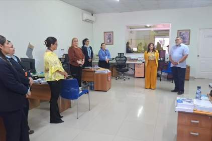 Magistrados de la Corte Suprema de Justicia realizan gira de trabajo en la región de Azuero