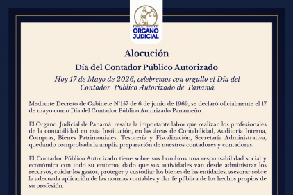 Alocución - Día del Contador Público Autorizado