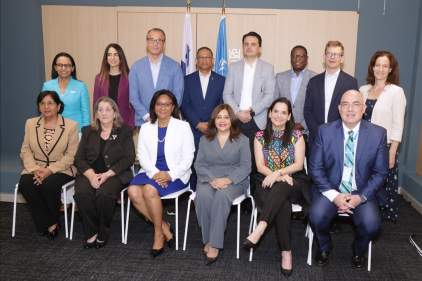 Magistrada García presenta planes y proyectos en materia de acceso a la justicia al PNUD, UNFPA y UNOPS