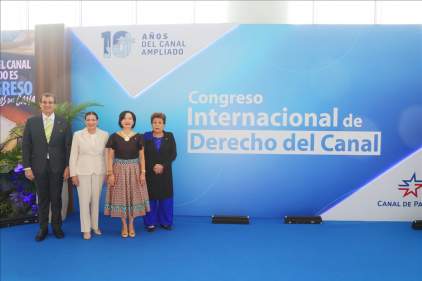 Magistrados de la CSJ participan del segundo día del “Congreso Internacional de Derecho del Canal de Panamá”   