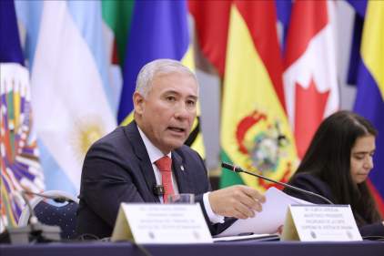 Magistrado presidente encargado de la CSJ inaugura seminario internacional sobre el derecho humano al cuidado