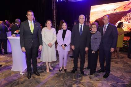 Magistrados de la CSJ asisten a la recepción en conmemoración del 78.° aniversario de la Independencia de Israel