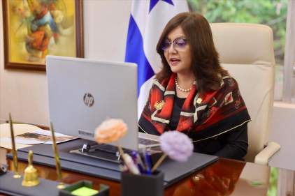 Magistrada Ariadne García Angulo participa de reunión virtual del Consejo Judicial Centroamericano y del Caribe (CJCC)