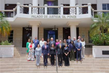 Magistrados de la CSJ participan en inauguración del 189 Período de Sesiones de la Corte IDH y en reunión de alto nivel