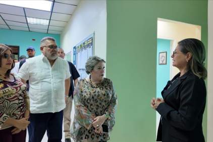 Magistrados de la CSJ recorren instalaciones judiciales en Bocas del Toro