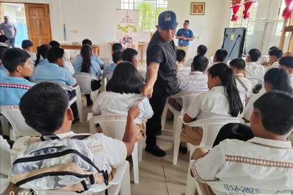 Jueces del Tercer Distrito Judicial organizan charlas para estudiantes sobre prevención de drogas