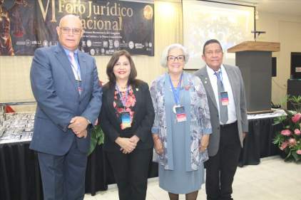 Magistrada García Angulo participó del segundo día del VI Foro Jurídico Nacional en Chiriquí