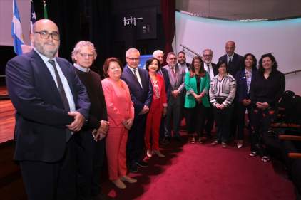 Magistrados de la CSJ participan en conferencia internacional sobre democracia y justicia constitucional