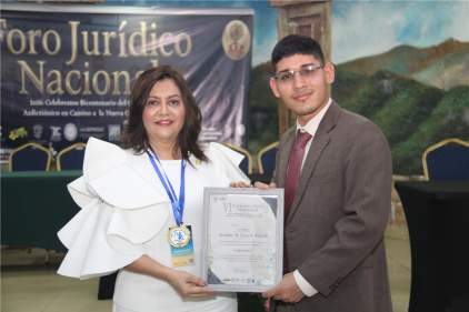 Magistrada Maribel García Angulo participa como ponente y jurado en el VI Foro Jurídico Nacional